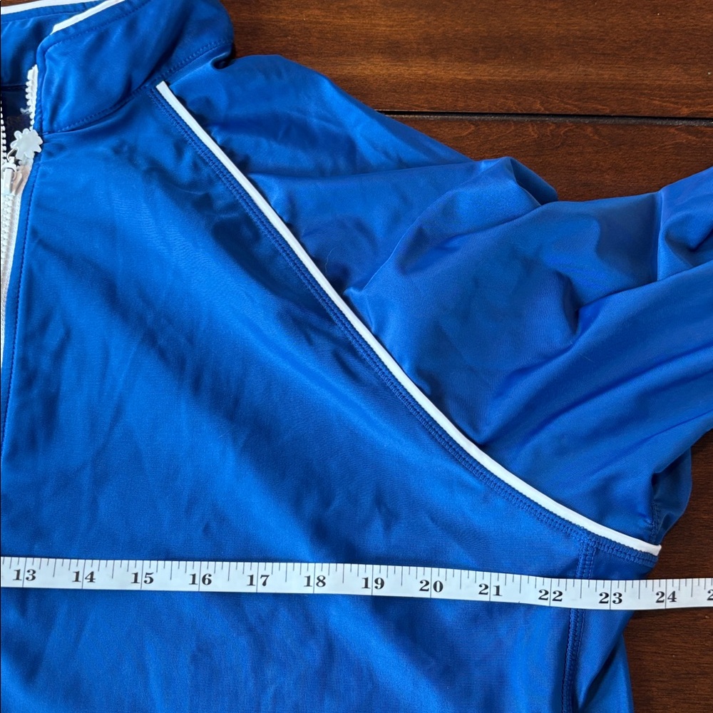 UVSkinz 3XL Blue UPF 50+ Zip-Front Sun Jacket Rash Guard - Picture 4 of 9
